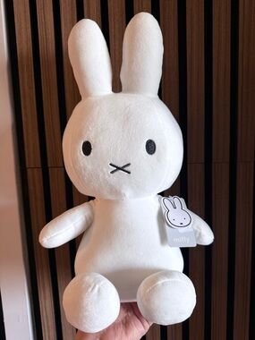 miffy White Plush Bunny Soft 15 Inches